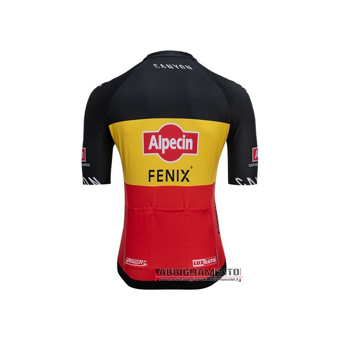 Abbigliamento Alpecin Fenix 2021 Manica Corta e Pantaloncino Con Bretelle Campione Belgio - Clicca l'immagine per chiudere